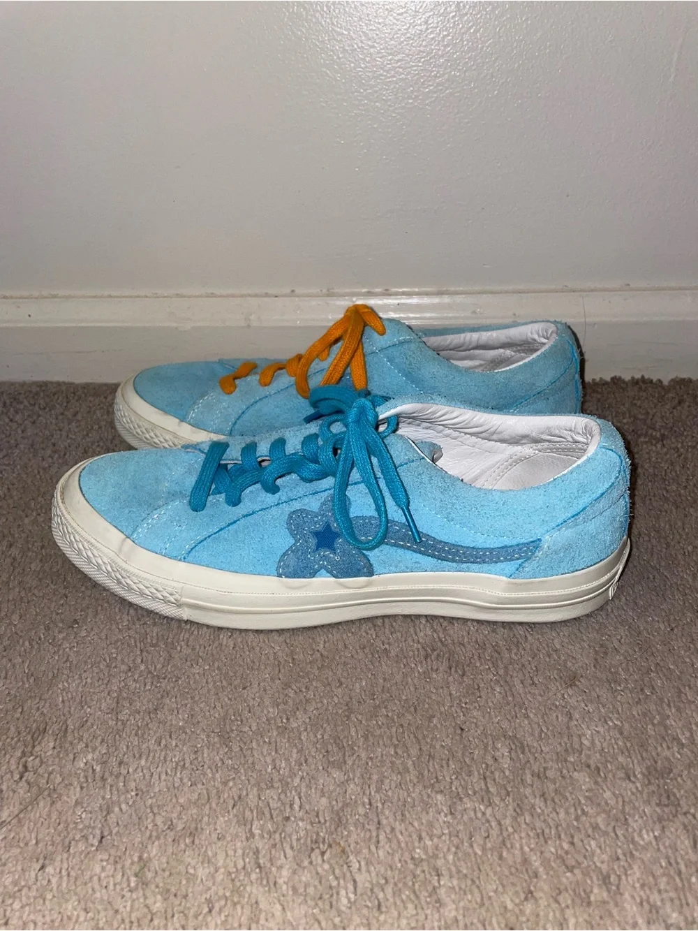 CLEAN Converse One Star x Golf le Fleur “Bachelor Blue” | Mens 7 / Womens 9